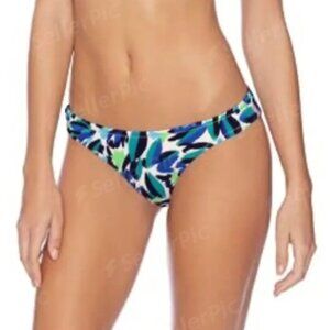 Aerie Bold Tropical Print Cheeky Coquine Bikini Bottom Women's Size L/G NWOT